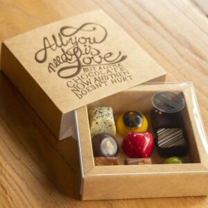 vensterbox 9 huisgemaakte bonbons all you need is chocolate