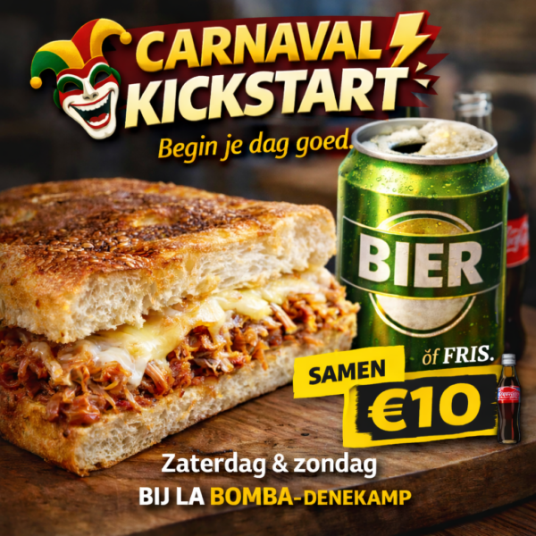 Carnaval Kickstart Ontbijt!